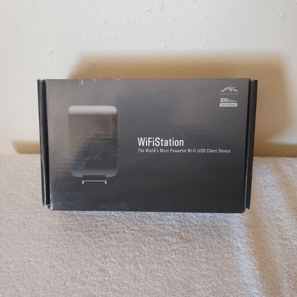 Ubiquiti Black Most PowerFul Wifi USB Client WifiStation Device NIB Sealed